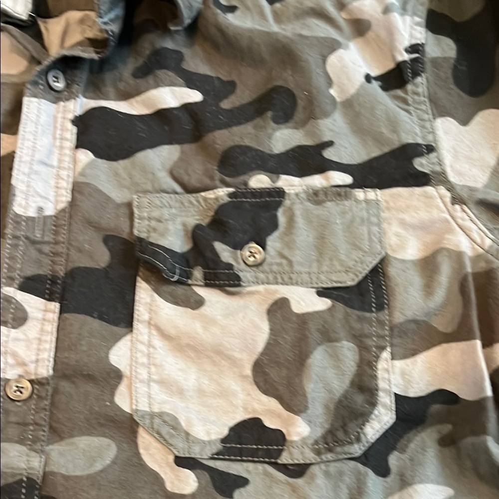 Faded Glory Camouflage Men's Flannel Size M (38-40) - Picture 3 of 11